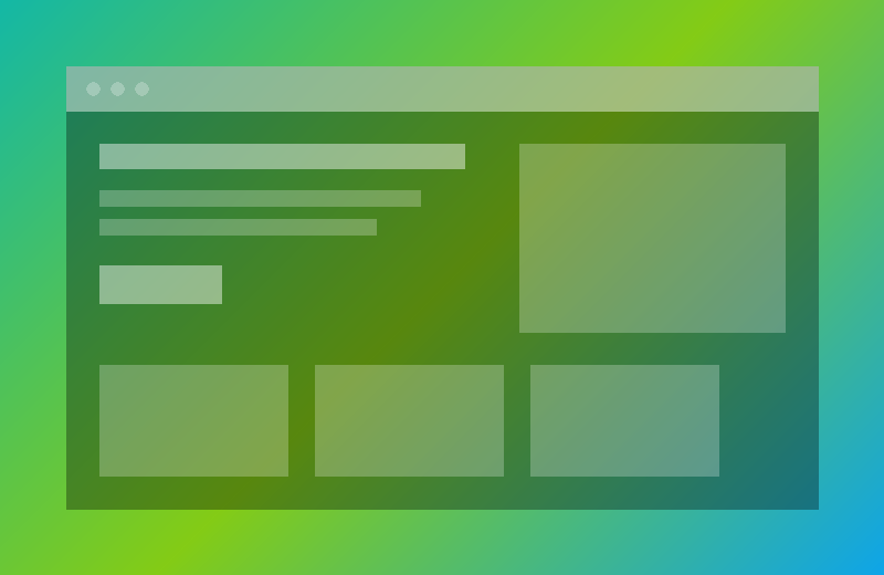 Demo Landing Page screenshot